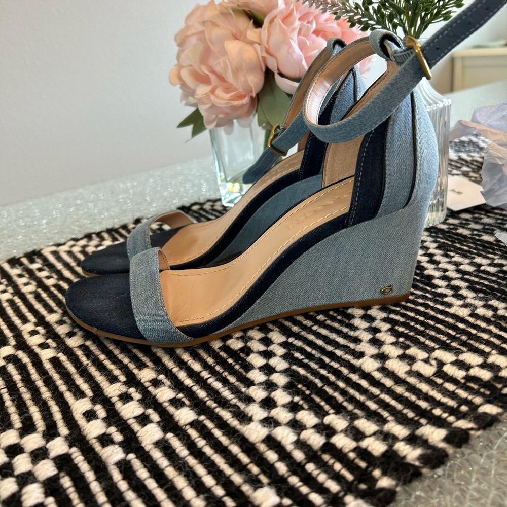 Coach Olive wedge
